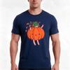 Pumpkin Sprite Tshirt Summer Casual Cotton Tee Oversized Streetwear Tops Vintage Graphic Print Loose Fit Short Sleeve