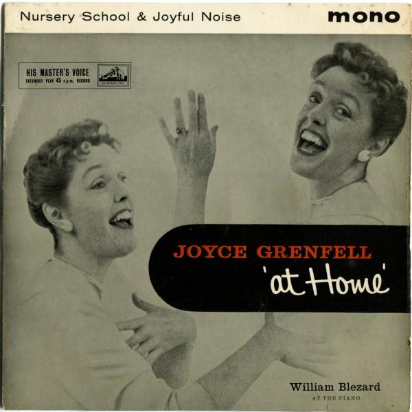 7inch Record JOYCE GRENFELL  Joyce Grenfell At Home 7EG8787 His Masters Vo 1958 UK Jazz Used
