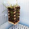 Wooden Hay Rack Bite-resistant Hanging Grass Frame Feeder Pet Supplies For Chinchilla Guinea Pig Rabbit