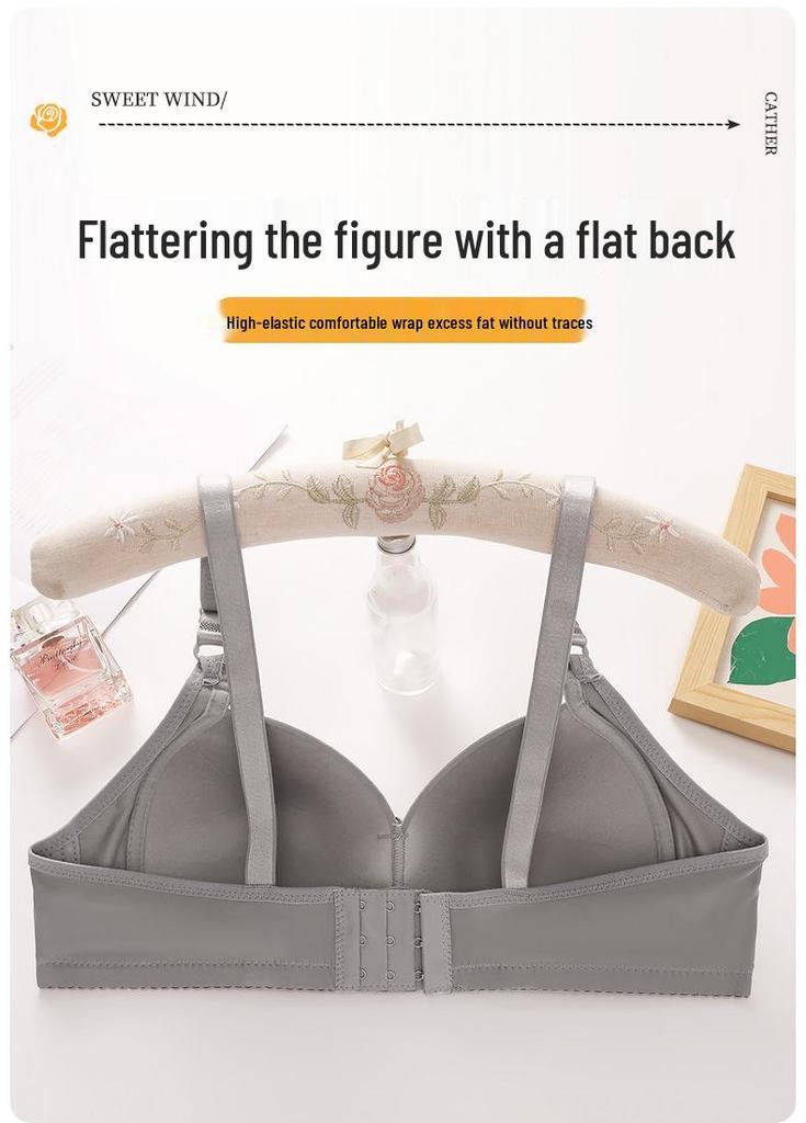 Cross-Border Plus Size Wireless Lifting Bra for Middle-Aged & Elderly Women