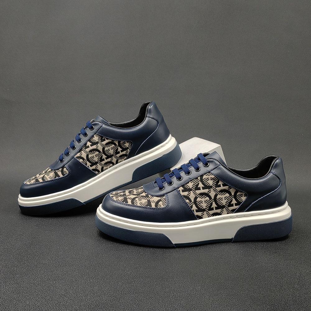 Herr Vår Canvas Skor: Trendiga, Mångsidiga, High-End, Tjocksulade, Andningsbara Vardagsskor