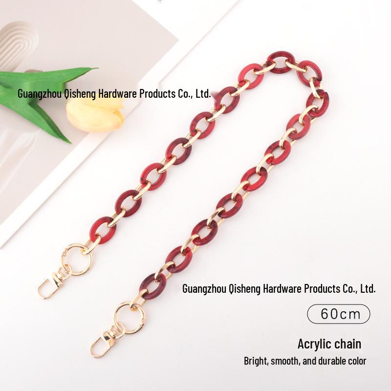Multifunctional Acrylic Chain: Bag Strap, Glasses Holder, Phone Case Chain, DIY Beaded Accessory