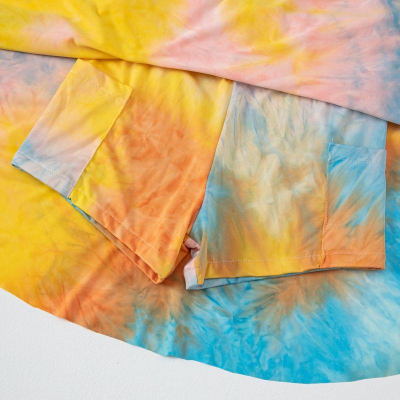 Dětská dívčí tenisová sukně pro věk 3-14 let s kapsami podšitými vnitřní vrstvou