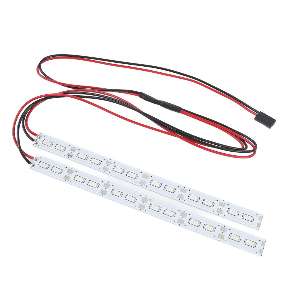 24 LEDs Chassis Light Aluminum Alloy Decorative Light Bar for 110 18 Scale RC Model On Off Road