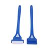 Foldable   Handle Back Lotion Applicator Roller Back Scratcher Set Multifunctional Sunscreen Self Tanner Application Roller Blue
