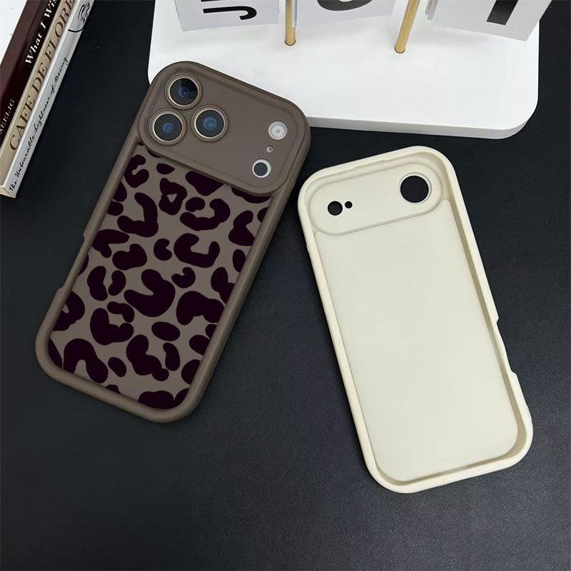 Leopard Print Phone Case for iPhone 13/14/15Pro/16ProMax/17