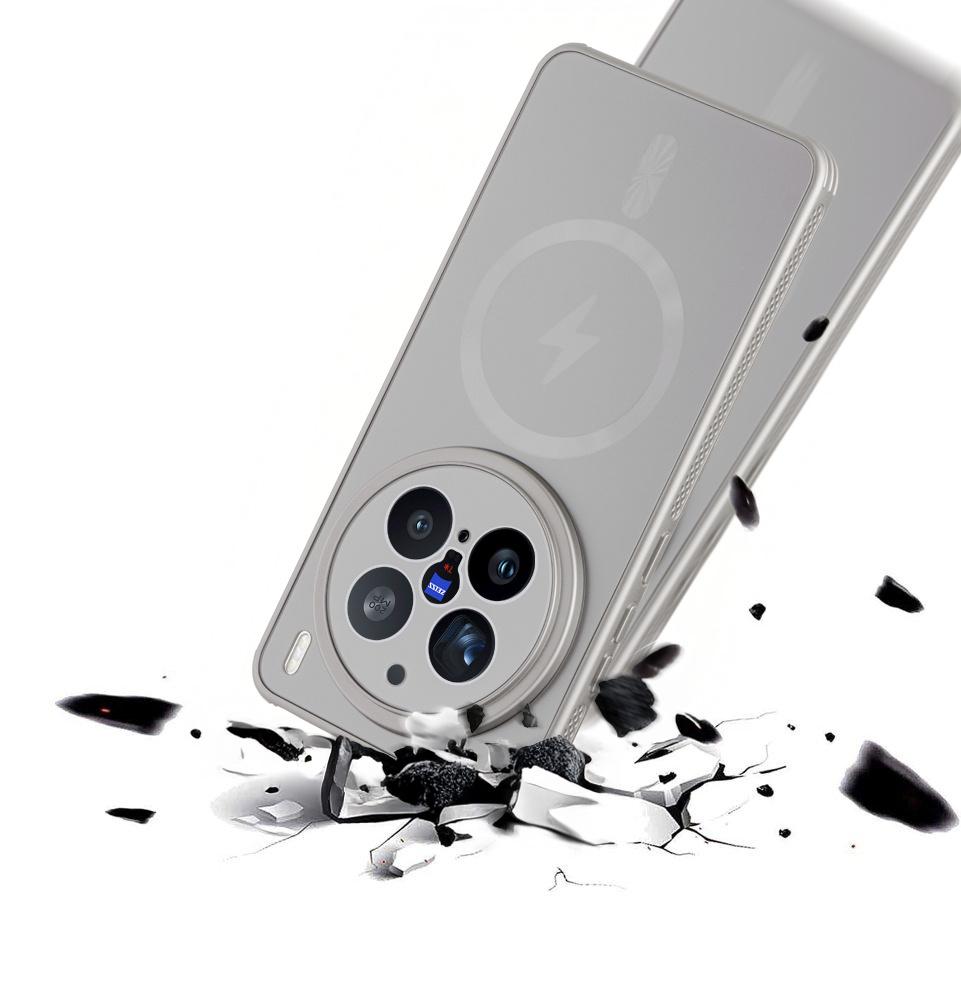 Case for Vivo X200 Pro 5G, MagSafe, Titanium Gold