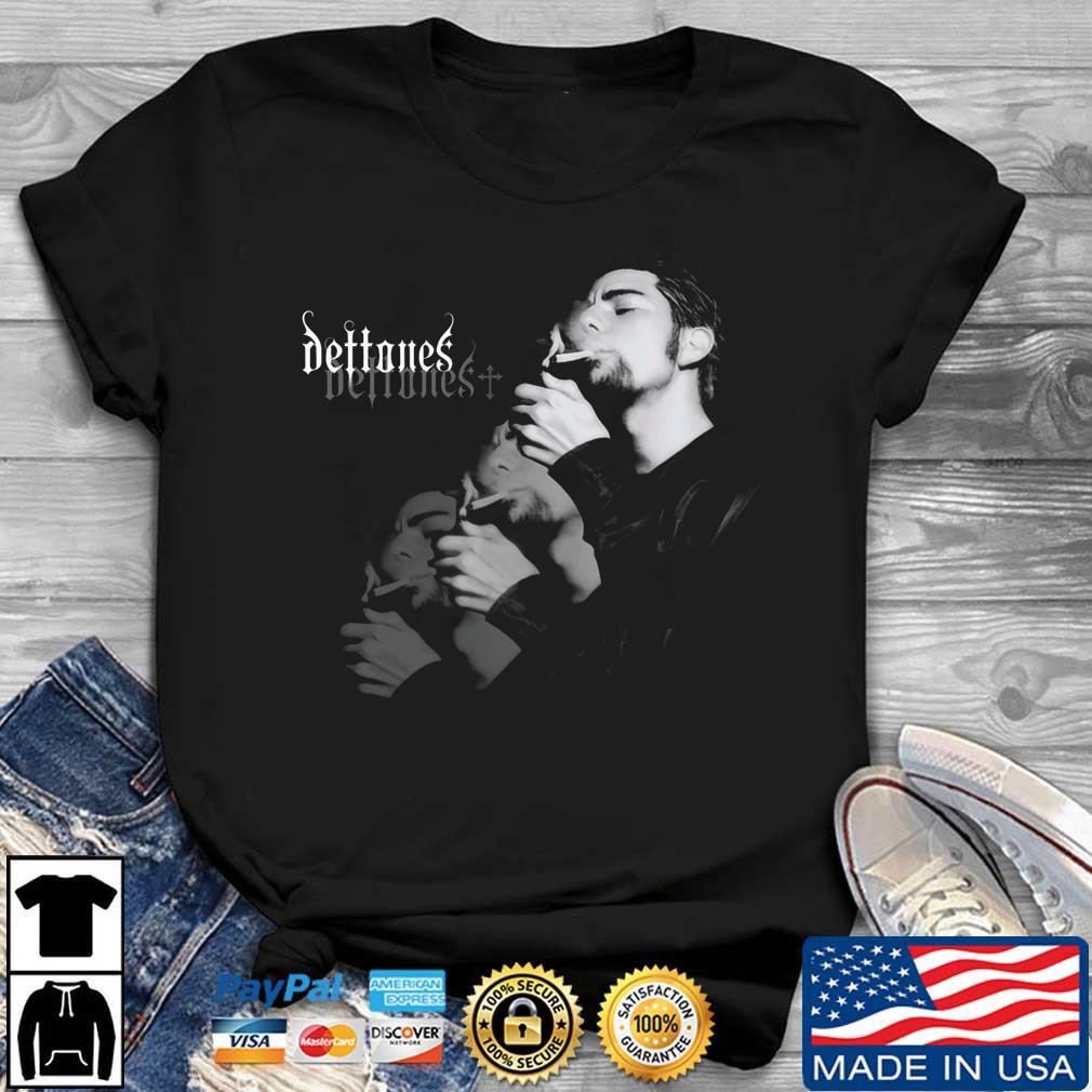 Rare Deftones Around Cat Band Black unisex S-234XL shirt A503 S