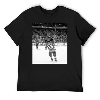 Johnny Gaudreau T-Shirt Customs Design Your Own Plus Size Tops Graphic Shirts Clothes for Men