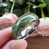 Popular Green Wood Grain Ring