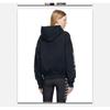 Rhude Vintage Letter Print Heavyweight Hoodie Men Women Loose Fit Streetwear Winter Long Sleeve Top