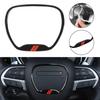 Car Steering Wheel Trim Cover Ring Decor Black For Dodge Challenger/Charger 15+