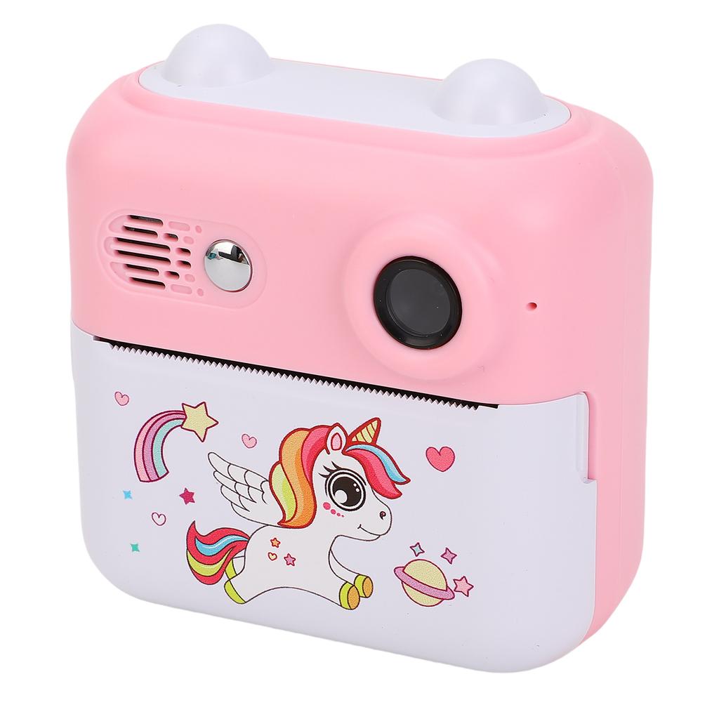 Kinder Sofortbildkamera 24MP 1080P 2,4-Zoll-Bildschirm Lustige Spiele Musikwiedergabe Dual-Objektiv Kinderkamera