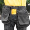 Sac Tablier de Taille Multi-Poches Fermeture à Glissière Pochette à Outils de Taille Durable Ceinture Réglable Sac de Taille en Nylon Jardinage