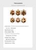 DIY Snowflake Santa Diamond Magnet Set - Festive Refrigerator Decoration