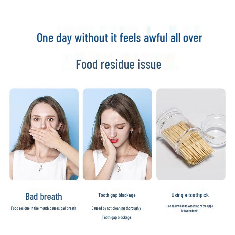 FAWNMUM Dental Floss Sticks - 2000 Count