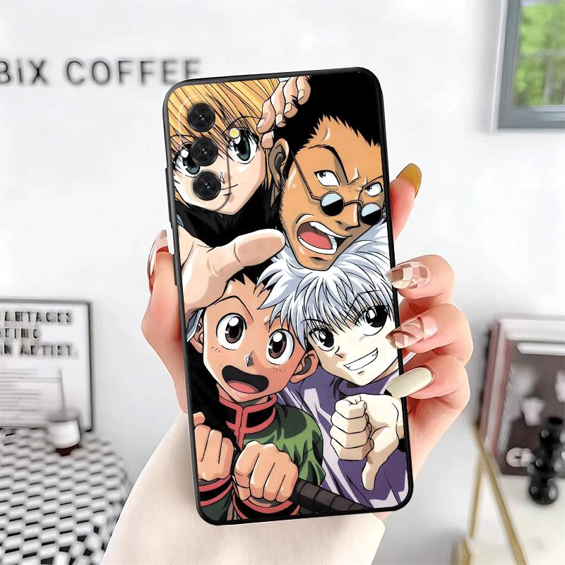 Hunter X-Hunters Anime Soft Phone Case for Samsung A17 A37 A57 A16 A26 A36 A56 A15 A25 A35 A55 A14 A24 A34 A54 A13 A23 A33 A53 A