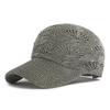 Casual Breathable Knit Hat Retro Adjustable Cap High Quality Mesh Hat  Hiking Outdoor
