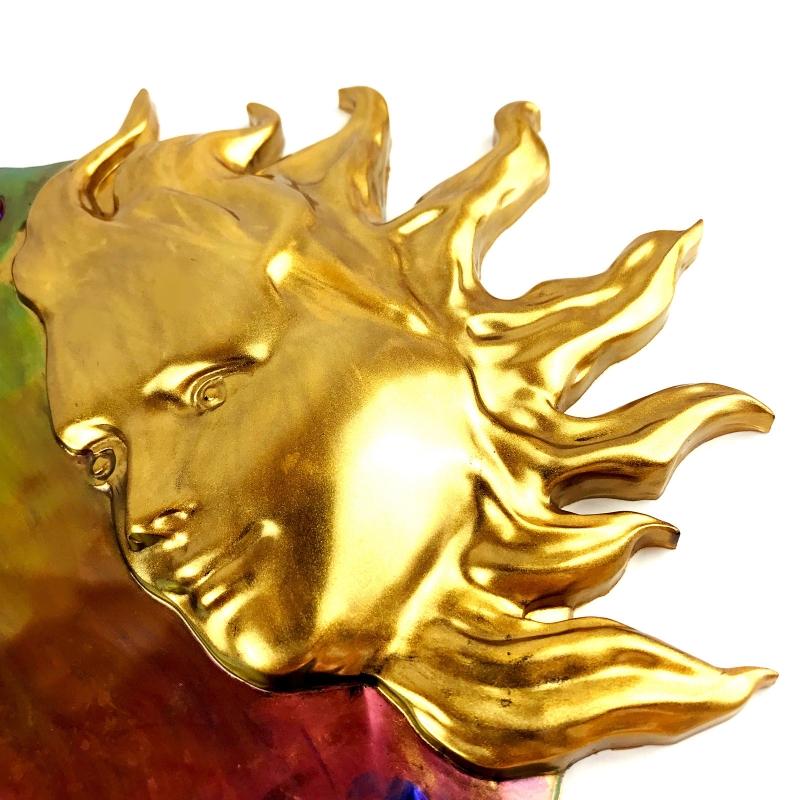 Pro Sun Moon Face Silikonové formy na podnosy Zábavná dekorace Pryskyřičná forma DIY řemeslné potřeby Výroba pro podtácek Klíčenku Nástěnnou dekoraci