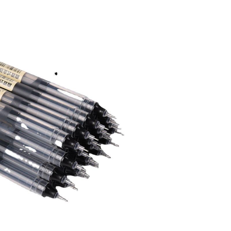 Quick-Dry 0.5mm Black Ballpoint Pen - Needle Tip