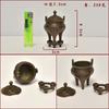 Antique Ming-Qing Period Incense Domestic Sandalwood Small Stove Bronze Aroma Burner Decoration Various