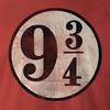 HARRY POTTER Mens Platform 9 3/4 T-Shirt