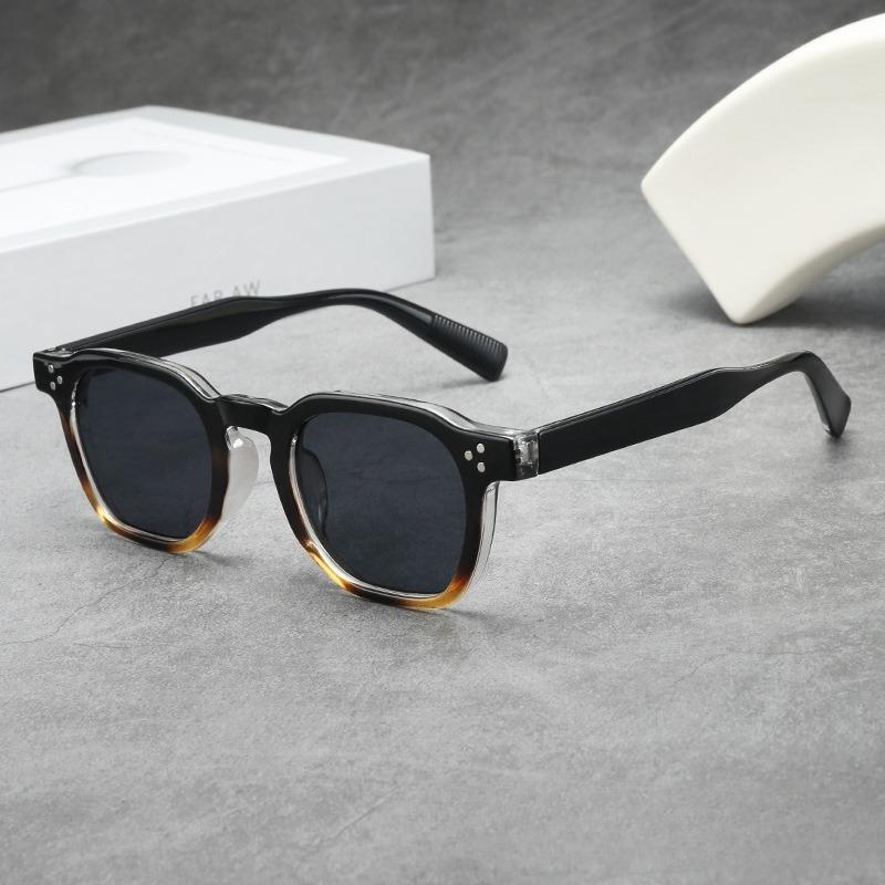 Retro Oval Frame High-end Women's Sunglasses with Sun Protection and UV Protection for Men's Sunglasses