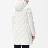 New FILA Down Jacket Women's Steam White F11W241907F-IV