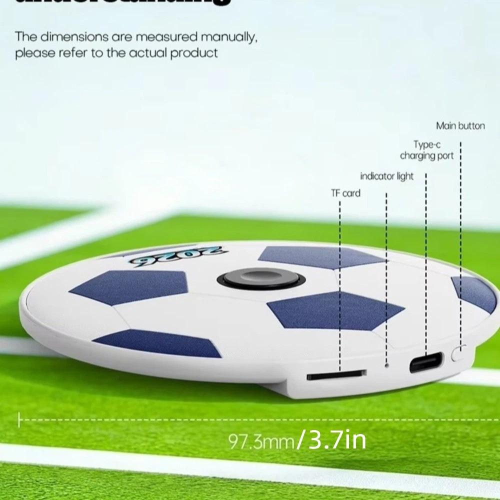 Ultra-Thin Under Pillow Bluetooth Speaker Soccer Ball Bedroom Pillow Speaker Listening To Music