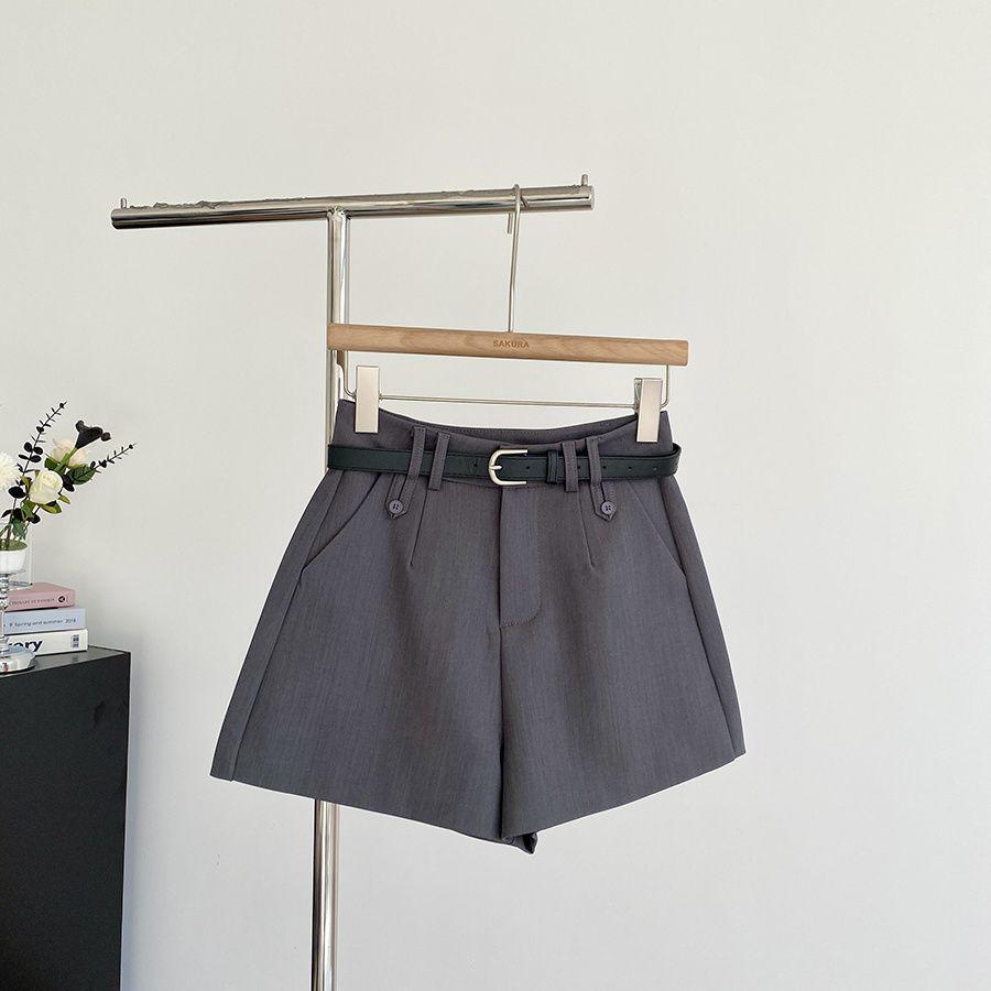 

2026 Summer Unisex Straight-Leg A-Line Shorts: Petite & Flattering Casual Hot Pants for Going Out S 78-94 jin