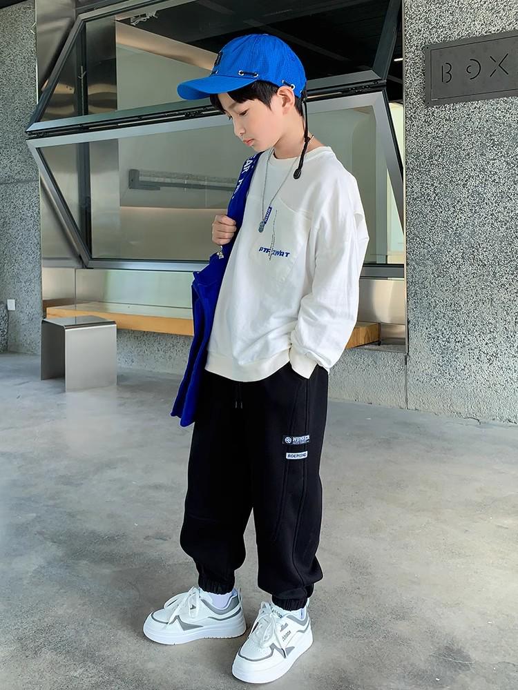 Herbst 2025 Jungen Weite Sporthose - Lässige Lange Hose für Kinder