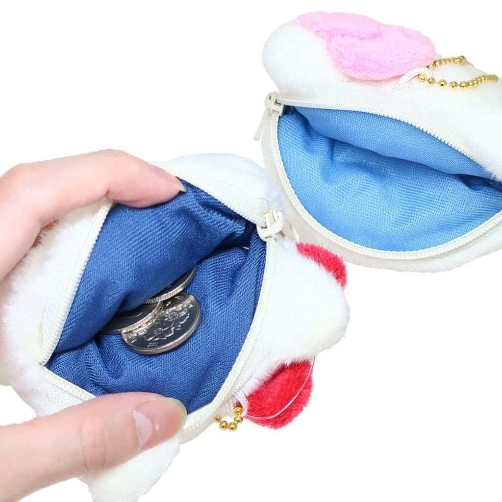 K Company Hello Kitty 70s Series Coin Purse, Red, H80 x W100 x D40mm, KT70-KZ-RD