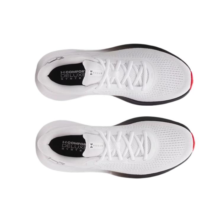 Under Armour Rogue 5 Fashion Comfortable Trendy Minimalist Mesh Durable Breathable Low-Top Running Shoes Men Sneaker White 3028256-104