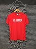 Vtg 00s MV Sport St.John's University Spell Out Tee Size S