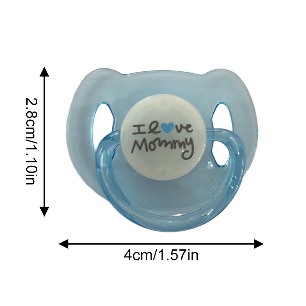 Magnetic Pacifiers For Baby Dolls Pretend Play Feeding Toy Cute Toy Reborn Baby Dolls Handmade DIY Nipples Dolls Accessories