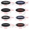 Autoaufkleber Ford 14,7 cm Frontgrill Logo Aufkleber Mit Verklemmtem Fuß Logo Aufkleber Für Fute Focus mk2 mk3 Fiesta mk7 Ranger Mondeo