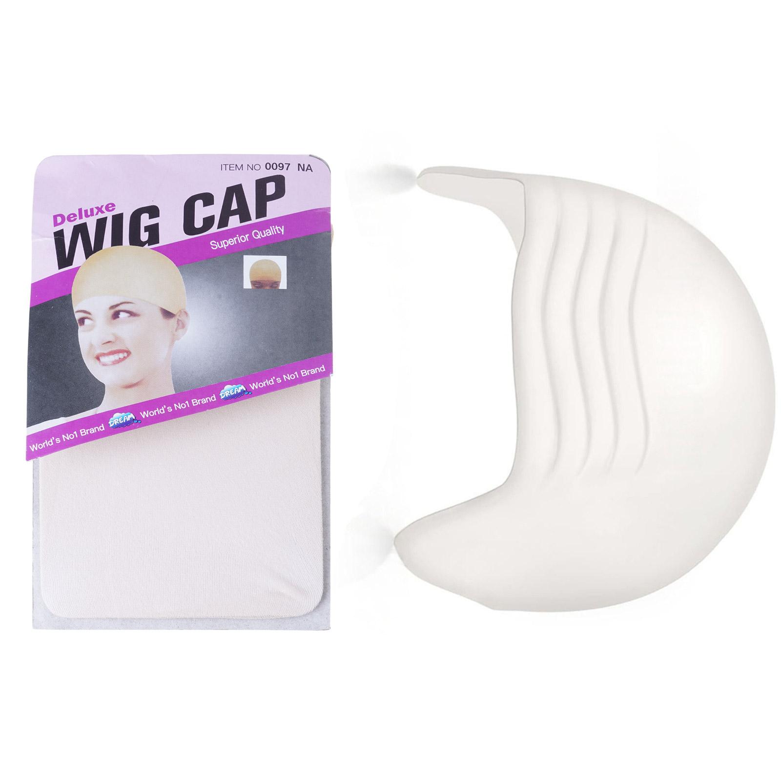 Halloween Bald Caps with Hair Net Latex Bald Caps Bald Wig Caps Cosplay Accessories for Halloween Christmas Party Decor 3