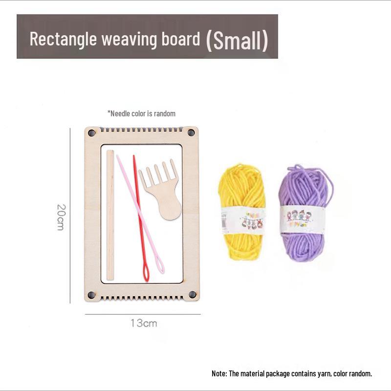 Children's Art Area Wool Knitting Board - DIY Weaving Material Kit for Kindergarten & Large Class Teaching
