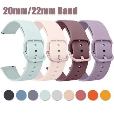 20 22mm Silikonarmband für Huawei Watch 3 4 Pro GT 4 46mm/GT 3/GT Runner/GT 2 Pro/GT 3 Pro Band für Honor Watch Magic 2 Armband