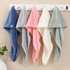 Women's Quick-Dry Single Layer Hair Drying Cap with Strong Water Absorption - Thickened Bath & Home Towel