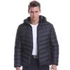 Winter Men's Smart USB Abdominal Back Electric Heating Warm Down Cotton Jacket