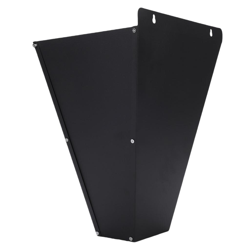 Chicken Cone Metal Funnel Shape Flat Back Poultry Restraining Cone for 8 To 10 Lbs Roosters Broilers Hens Turkeys Ducks