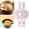 2 Pcs Silicone Bread Sling for Dutch Oven Non-stick Reusable Baking Mat with Long Straps Heat Resistant Pot Holder