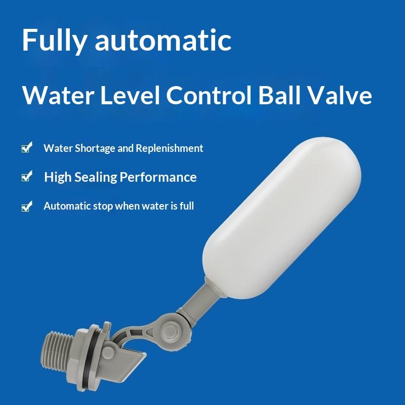 DN15 1 2 inch Water Level Adjustable Plastic Float Valve for Aquarium Feeding Water Tank Automatic Refill Fish Pond Control