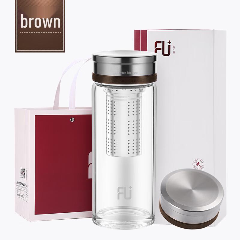 

FUGUANG FU+ Classic Single-Layer Glass Infuser Bottle