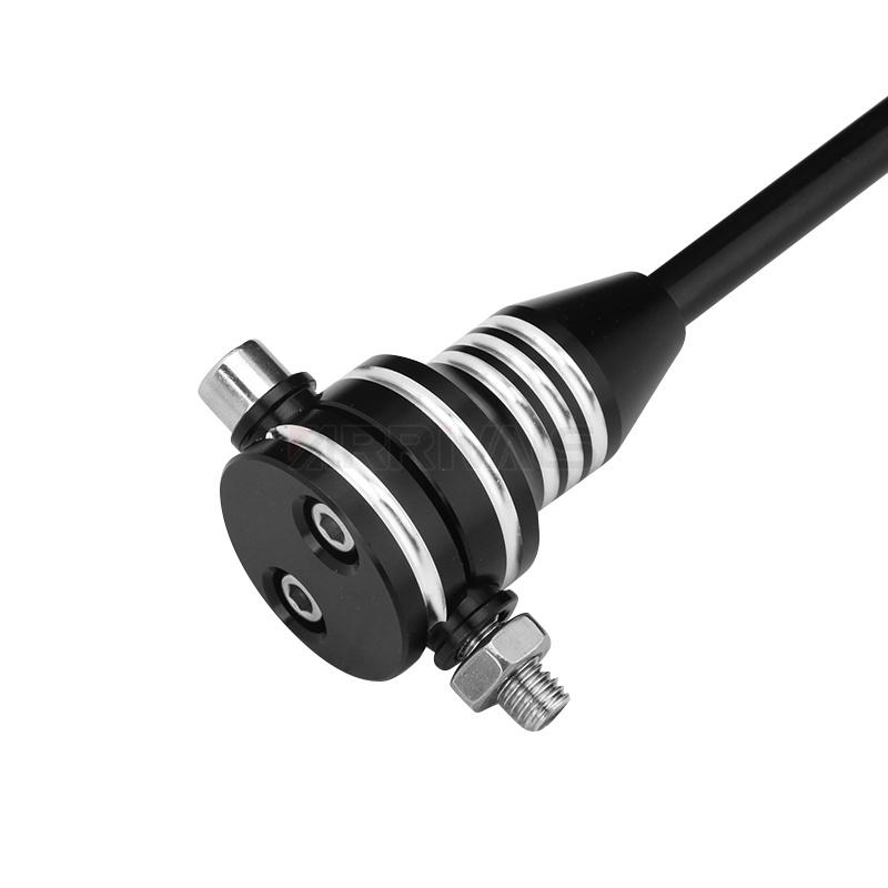 Motorrad-Flaggenmasthalterung, Gepäckträger, Flaggenregal mit verstellbarer Basis für Harley Sportster XL883 Touring FLHT Road King Glide