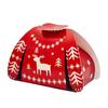 24PCS Assorted Candy Christmas Candy Boxes Sweater Shape Cookie Paper Boxes  Christmas Celebration