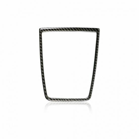 For BMW F07 5 Series GT Real Carbon Fiber Dashboard Speaker Panel Stickers Cover