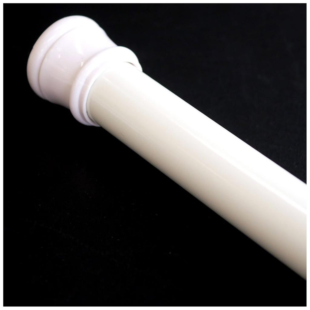 TOSO Curtain Parts Tension Pole Large Set, White, 2.00m, 405810