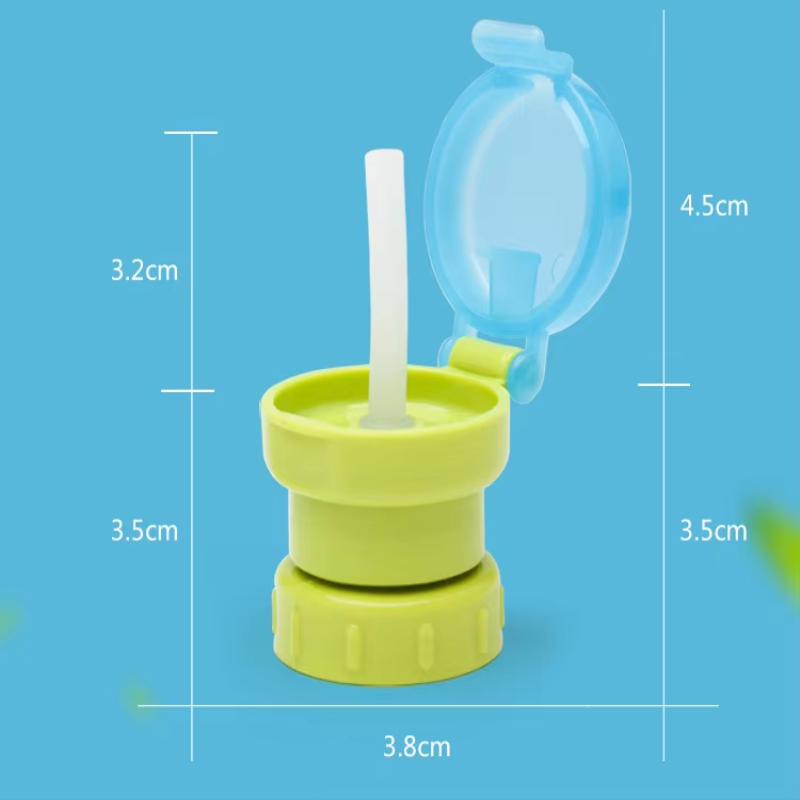 Water Bottle Straw Converter Set Food Grade Material Leakproof Universal Compatibility Fits Most Bottles for Hiking Picnic